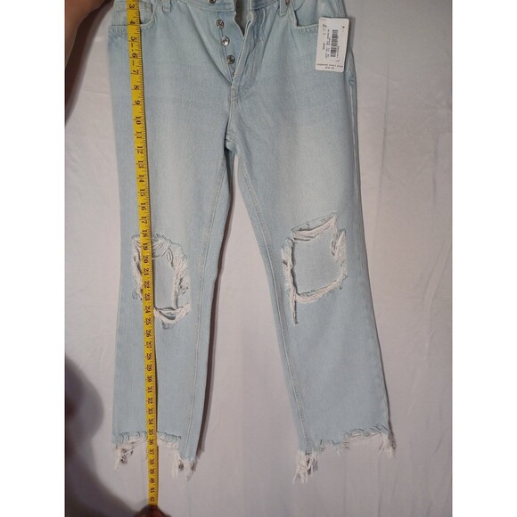 FREE PEOPLE Destroyed Jeans SIZE 26 - Picture 6 of 9